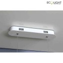 ECO-Light LED Pendelleuchte HELIX, 6-flammig, 6*5W, 2400lm, 4000K, IP20, weiss/silber