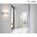 ECO-Light LED Wandleuchte WAVE, 12W, 800lm, 3000K, IP20, weiss