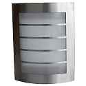 outdoor wall luminaire SLIM LED LED IP44, stainless steel 