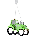 Luci a sospesione TRAKTOR 2-Lampadine E27 IP20, Verde, Argento