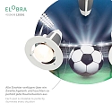 Elobra Rondell FUSSBALL-ARENA, 3x E14, grn