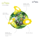 Elobra Plafoniera WILDNIS TIERWELT 3-Lampadine E14, Verde