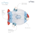 Elobra Rondell LUFTSCHIFF TECHNIKWELT, 3x GU10, blue/red