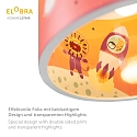 Elobra Luminaire  suspension LITTLE ASTRONAUTS SPACE MISSION 25/40 E27, bleu