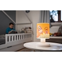Elobra Lampe de table  accu LITTLE ASTRONAUTS ESCAPE, violet, orange
