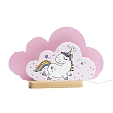 Elobra Lampe de table EINHORN BABYS, bleu