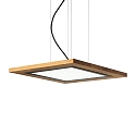 Elobra pendant luminaire ARGENTINA, oak dimmable