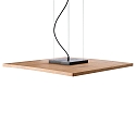 Elobra pendant luminaire ARGENTINA, oak dimmable