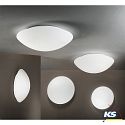 Fabas Luce Plafoniera PANDORA grande, 2 elemento E27 IP20, Bianco dimmerabile