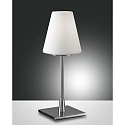 Table lamp LUCY BIG, E14, 1x 60W, IP20, nickel satin