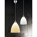 Luminaire  suspension PROVENZA petit, rond E27 IP20, chrome, blanche gradable