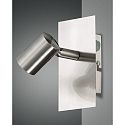 spot TUCSON 1 flame GU10 IP20, nickel satined dimmable
