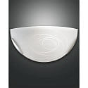 Luminaire mural KENT à 1 flamme, 2 voies, cambré E27 IP20, blanche gradable