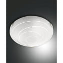 Luminaire de plafond KENT 3 flammes, 3 fois, cambré E27 IP20, blanche gradable