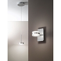 Fabas Luce Fabas Luce DUNK LED Wall luminaire, brushed aluminum Fabas Luce Fabas Luce DUNK LED Wall luminaire, brushed aluminum