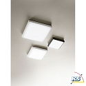Fabas Luce Plafoniera per esterni DESDY piccolo, angolare IP54, Bianco 