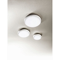 Fabas Luce Plafoniera per esterni OLLY medio IP54, Bianco 