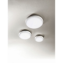 Fabas Luce Plafoniera per esterni OLLY grande, rotondo IP54, Bianco 