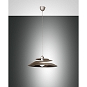 Pendant luminaire ARAGON, incl. Smartluce, E27, 1x 60W, IP20, bronze
