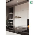 Fabas Luce Luci a sospesione ARAGON standard E27 IP20, bronzo dimmerabile