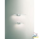 Fabas Luce Lampada da parete NALA Giù, medio IP44, Cromo 
