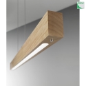 Fabas Luce Fabas Luce BADIA LED Pendant luminaire oak