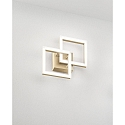 wall and ceiling luminaire BARD IP20, gold matt, satined dimmable