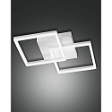 LED Wall luminaire BARD, 4000K, 1x 39W, 4000K, 3620lm, IP20, white, incl. Smartluce