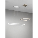 Fabas Luce Luci a sospesione BARD piazza, dimmerabile IP20, oro opaco, satinato dimmerabile