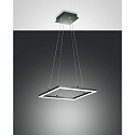 LED Pendant luminaire BARD, 1x 39W, 3000K, 3510lm, IP20, anthracite