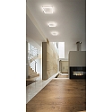 LED Ceiling luminaire BARD, incl. Smartluce, 1x 39W, 3000K, 3510lm, IP20, white