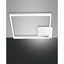 LED Ceiling luminaire BARD, 1x 39W, 4000K, 3620lm, IP20, white