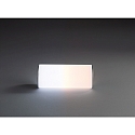 Fabas Luce Lampada da tavolo a batteria THALIA cilindrico, con sensore, dimmerabile IP20, Argento, Bianco dimmerabile