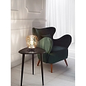 Fabas Luce Table lamp GISELLA, E27, 1x 40W, IP20, amber Fabas Luce Table lamp GISELLA, E27, 1x 40W, IP20, amber
