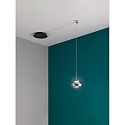Fabas Luce Luminaire à suspension ARABELLA langue, contrôlable par la voix, Smartluce inclus IP20, couleurs fumée, noir gradable Fabas Luce Luminaire à suspension ARABELLA langue, contrôlable par la voix, Smartluce inclus IP20, couleurs fumée, noir gradable