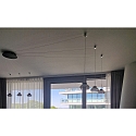 Fabas Luce Luminaire à suspension ARABELLA 6 flammes, contrôlable par la voix, Smartluce inclus IP20, couleurs fumée, noir gradable Fabas Luce Luminaire à suspension ARABELLA 6 flammes, contrôlable par la voix, Smartluce inclus IP20, couleurs fumée, noir gradable