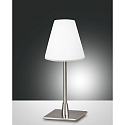 LED Table lamp LUCY, G9 LED, 1x 3W, 3000K, 220lm, IP20, nickel satin