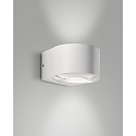 Applique da esterno LAO su / gi, 2-Lampadine IP65, bianco 