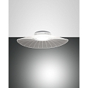Plafoniera VELA controllabile con la voce, incluso Smartluce IP20, satinato, bianco dimmerabile
