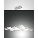 LED Pendant luminaire SYLVIE, 1x 40W, 3000K, 3200lm, IP20, white