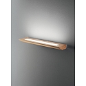 Fabas Luce LED Wall luminaire LINUS, 27W, 3000K, 2770lm, IP20, oak wood