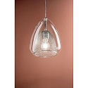 Fabas Luce Pendant luminaire BRITTON, E27, IP20, Smartluce compatible, transparent