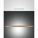 Luci a sospesione RIBOT IP20, Quercia, Satinato, Bianco dimmerabile