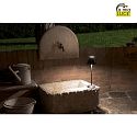 Fabas Luce Lampe rechargeable KATY avec variateur tactile IP54, noir  gradable