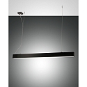 LED Pendant luminaire NEXT, 21,5+23,5W, 3000K, 2860+2600lm, IP20, black
