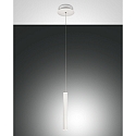 LED Pendant luminaire PRADO, 6,5W, 3000K, 720lm, IP20, white