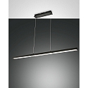 pendant luminaire LING up / down, with touch dimmer IP20, black dimmable