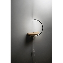 Fabas Luce wall luminaire ROSEG swivelling IP20, black dimmable Fabas Luce wall luminaire ROSEG swivelling IP20, black dimmable