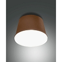 Fabas Luce Luce a batteria ARMANDA IP54, marrone arruginito dimmerabile