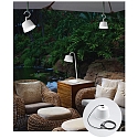 Fabas Luce Luce a batteria ARMANDA IP54, Bianco dimmerabile